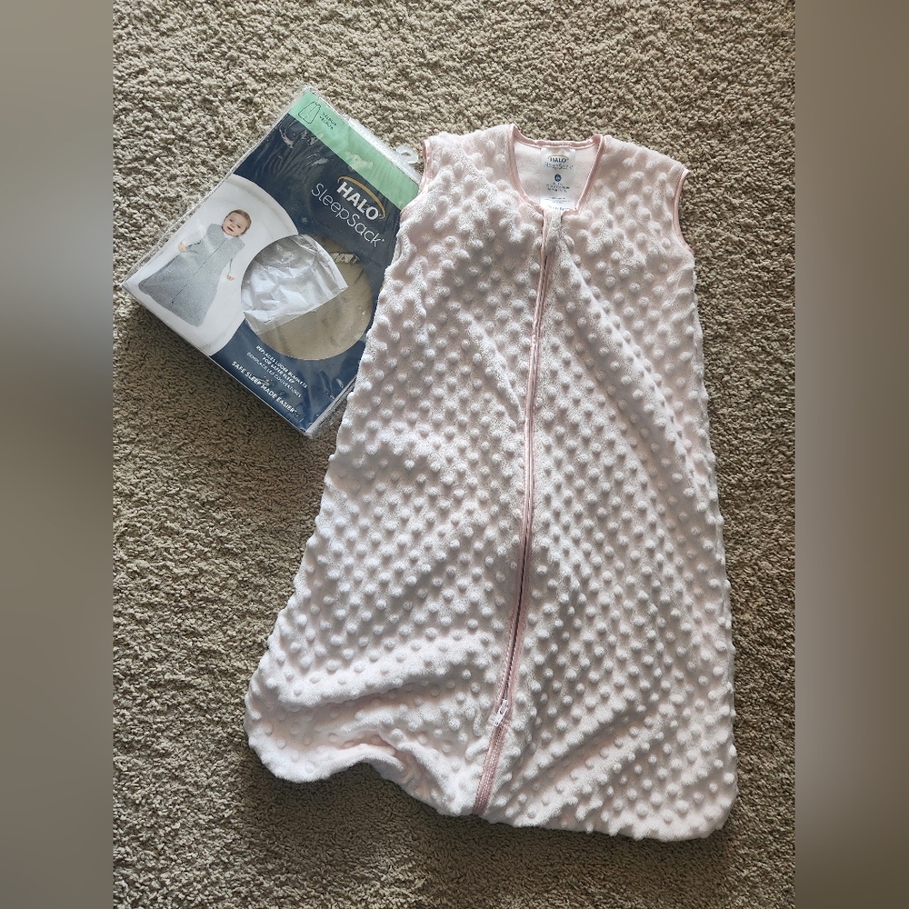 Halo Pink Textured Sleep Sack